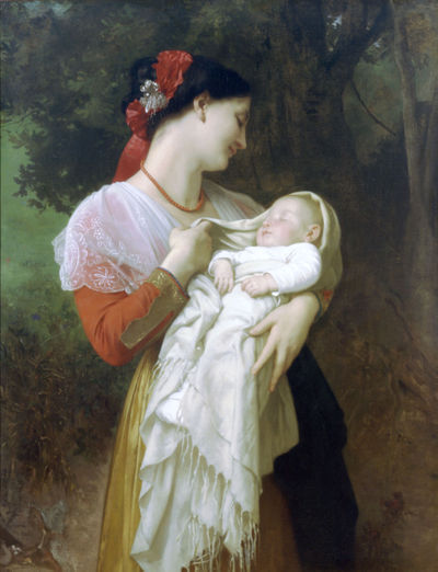 William Bouguereau - Affection Maternelle