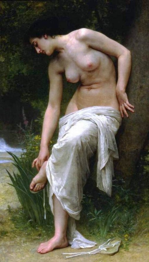 William Bouguereau - After Bath