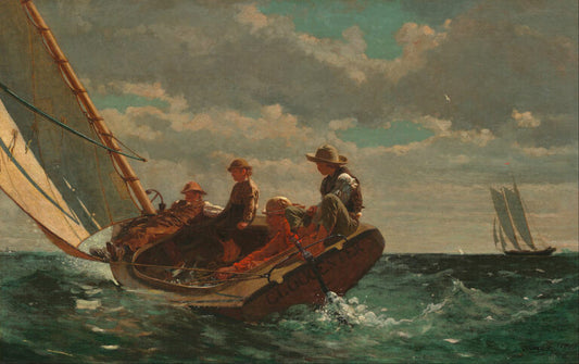 Winslow Homer - Breezing Up