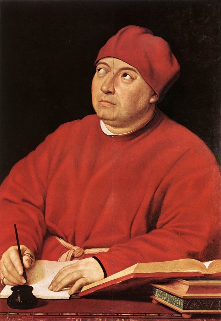 Raffaello Sanzio - Cardinal Tommaso Inghirami