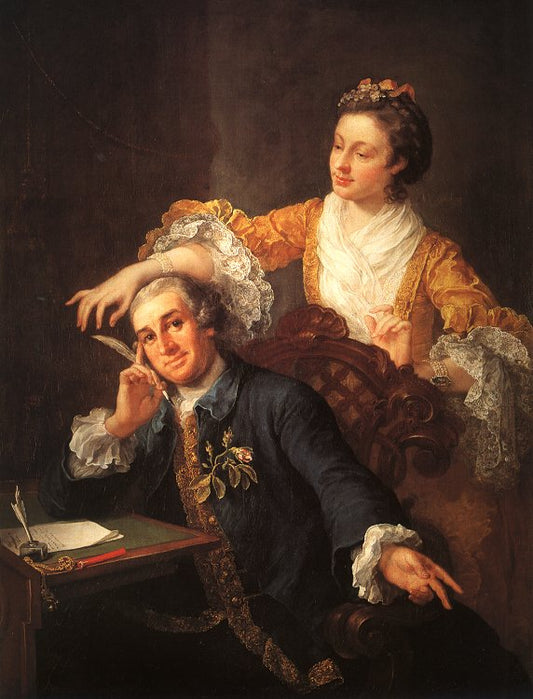 William Hogarth - David Garrick And His Wife