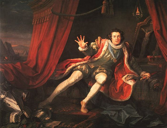 William Hogarth - David Garrick As Richard III