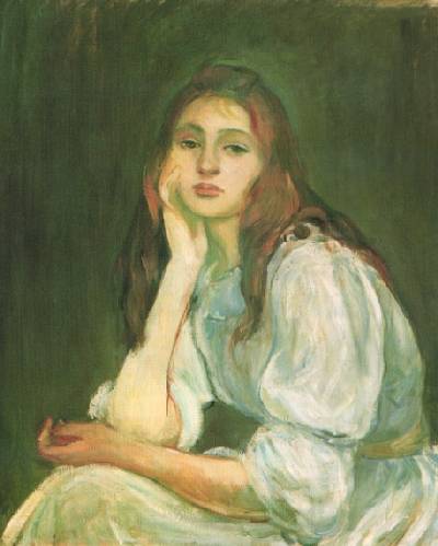 Berthe Morisot - Julie Daydreaming