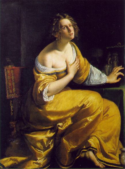 Artemisia Gentileschi - Mary Magdalen 