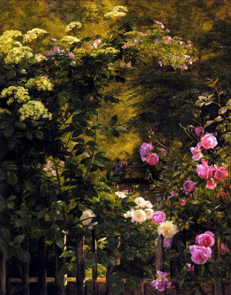 Carl Fredrik Aagaard - The Rose Garden